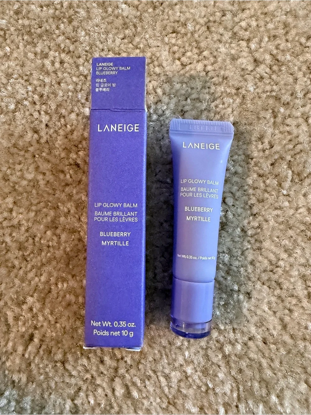 LANEIGE Blueberry Lip Glowy Balm - NWT